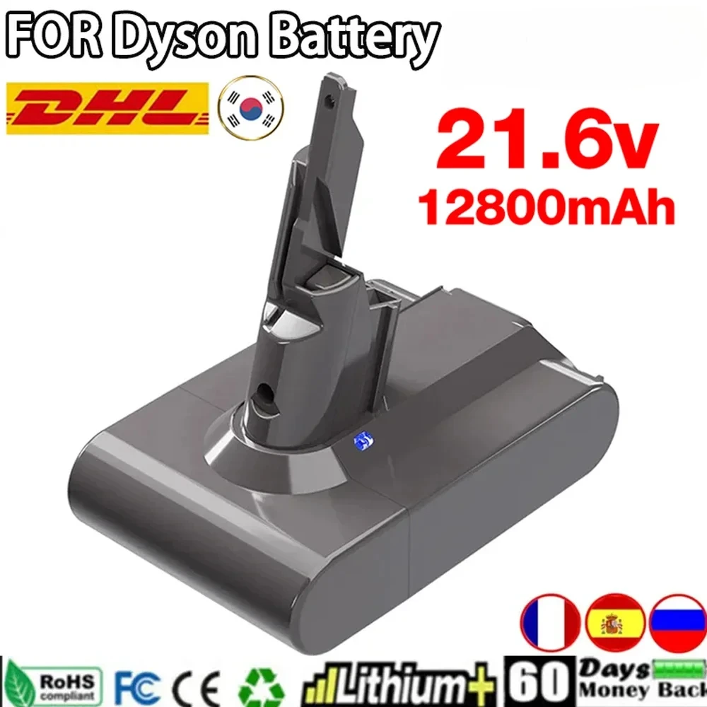 ใหม่ Original V7/SV11 21.6V แบตเตอรี่ทดแทนสําหรับ Dyson V7 Motorhead Pro V7 Trigger สัตว์รถ + เรือเครื่องดูดฝุ่นแบบใช้มือถือ