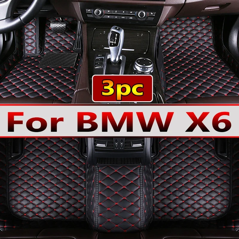 

Car floor mats for BMW X6 F16 2015 2016 2017 2018 2019 Custom auto foot Pads automobile carpet cover