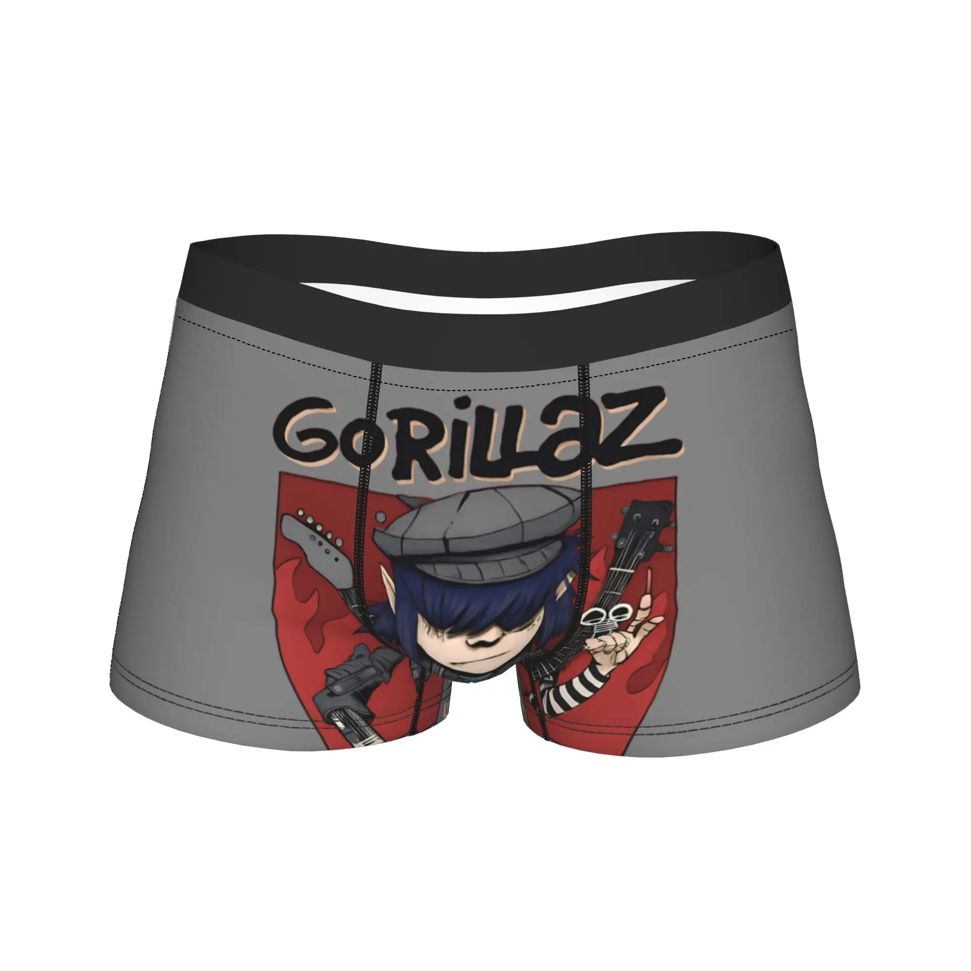 

Gorillazs нижнее белье мужские трусы таможенные мягкие трендовые боксеры Лидер продаж трусы-боксеры размера плюс 2XL