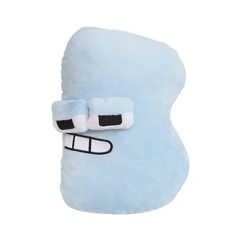 Alfabeto Lore juguetes de peluche muñeca A-Z Kawaii 26 letras en inglés juguetes de peluche niños regalos educativos de navidad