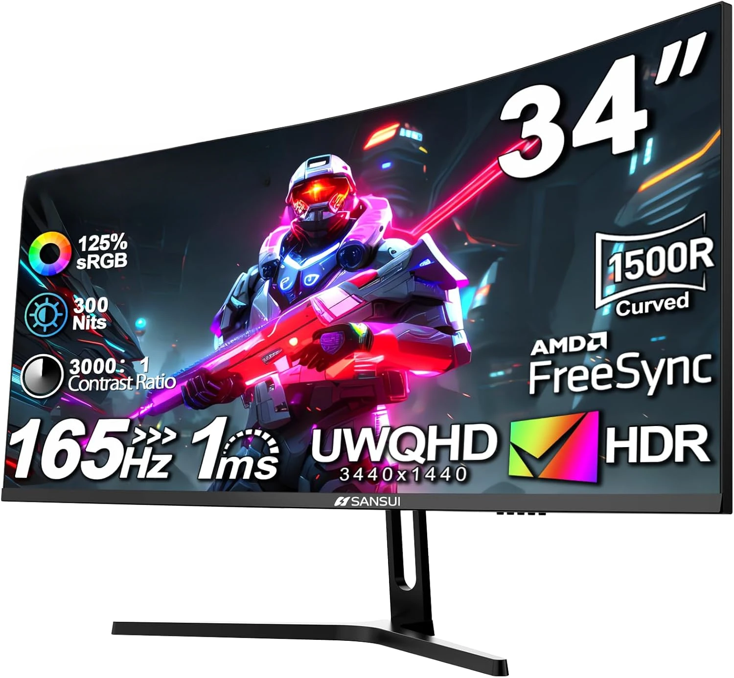 34-Inch Curved Gaming Monitor