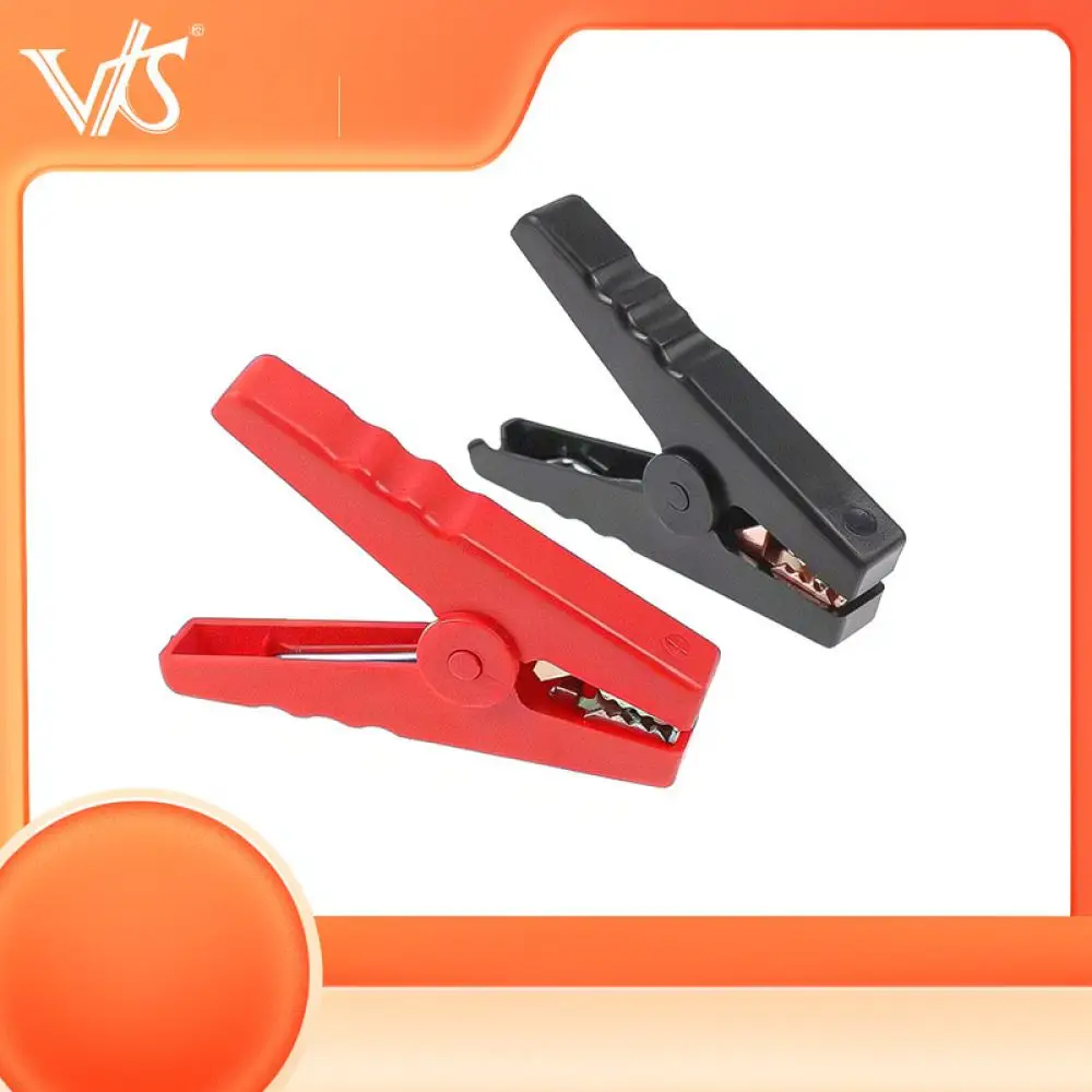 100A Battery Charging Clamps Fully Enclosed Alligator Clip Automotive Emergency Starting Testing Electrical Connectors