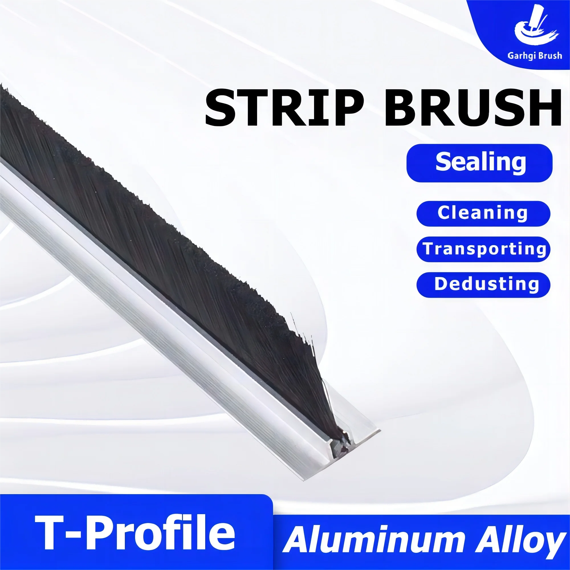 

700 мм промышленная щетка, Т-образный профиль, дверная машина, уплотнение окна, полипропиленовая нейлоновая нить, эскалатор, безопасность, звукоизоляция, плинтус