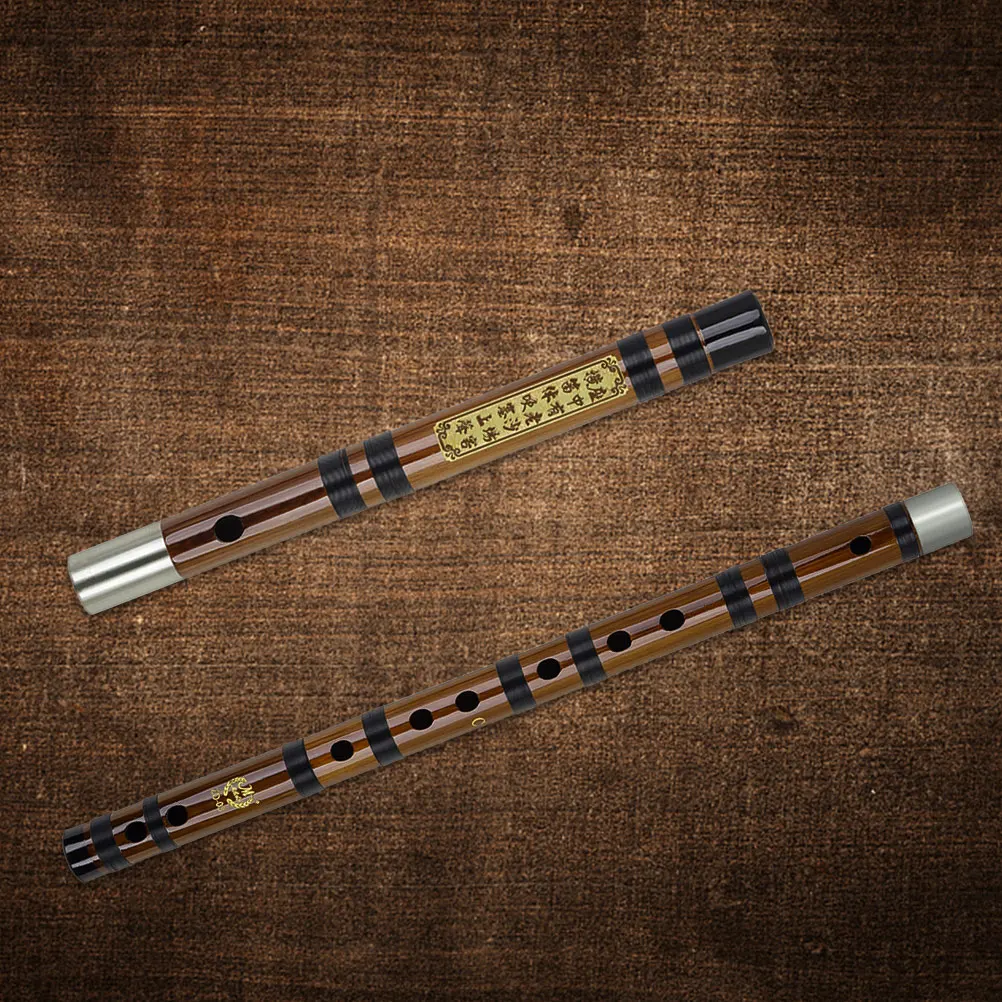 

1 Set Style Bamboo Traditional Instrument Bright Sound Durable Kids Students Music Education Beginners Bamboo Crafts