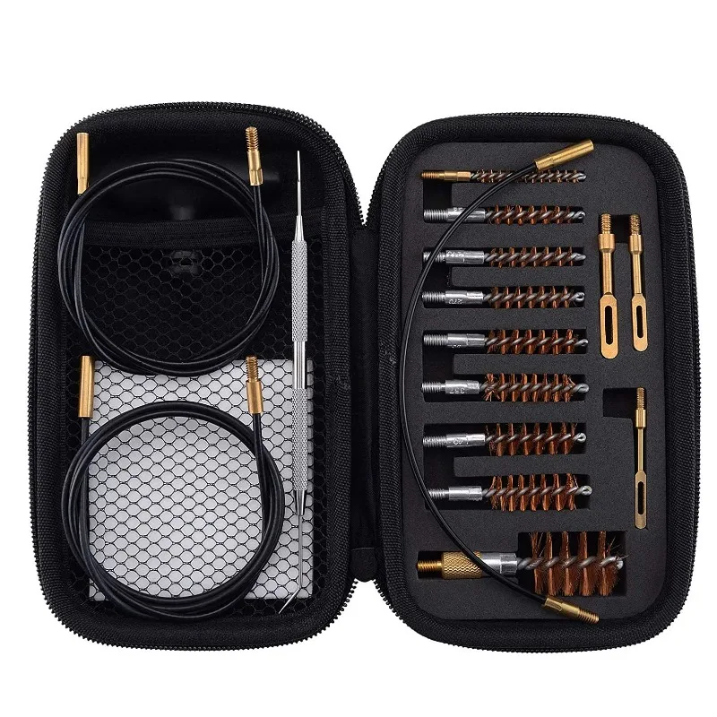 

Multi-Functional Copper Wire Gun Brush Steel Wire Brush Pipe Cleaning Dredging Rust Removal Tool Kit
