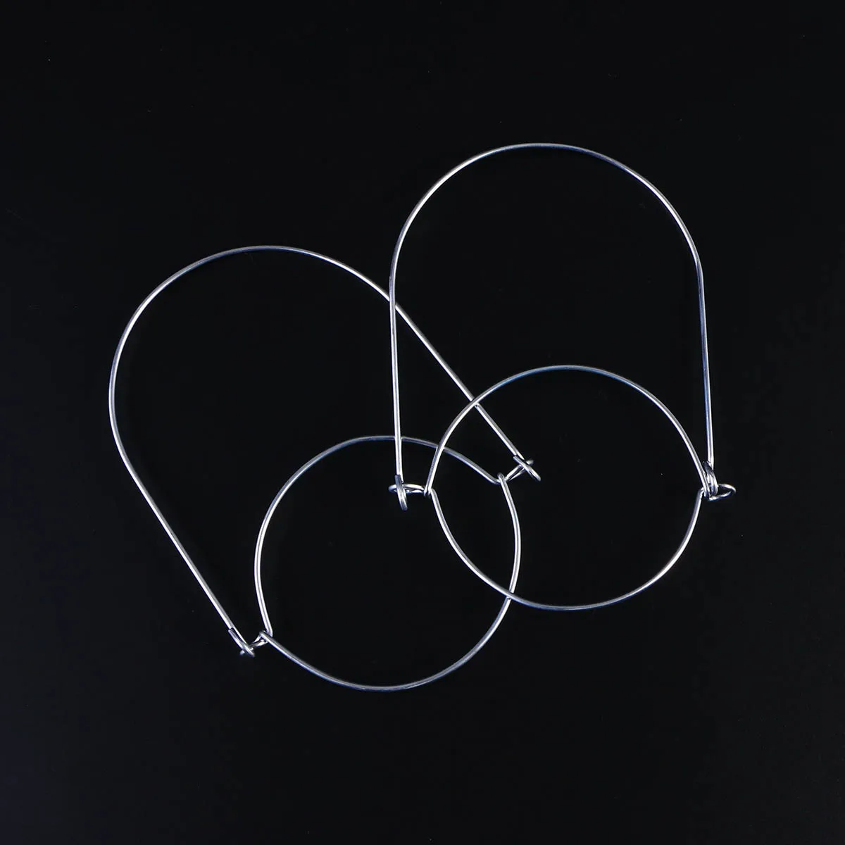 

6 pcs Mason Jar Handles Stainless Steel Wire Hanger Electroplating Ball Pint Canning Hooks Outdoor Never Rusty Elastic