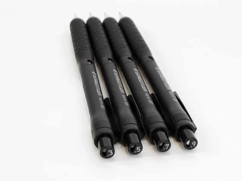 Ołówek mechaniczny STAEDTLER 925 15 0.3 0.5 0.7 0.9 MM do rysowania, pisania i kreślenia, czarny, artykuły biurowe i szkolne — zdjęcie produktu 5