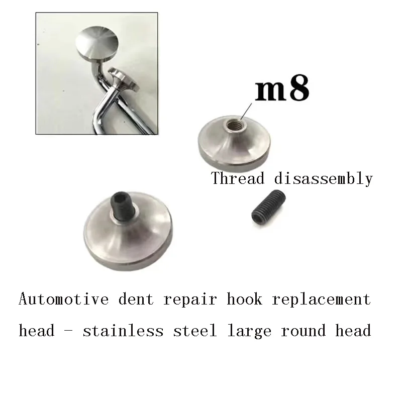 New Car Tool Lacquer Free Dent Repair Tool Stainless Steel Car Dent Repair Tool Tappet Tool Knocking Tool Kit