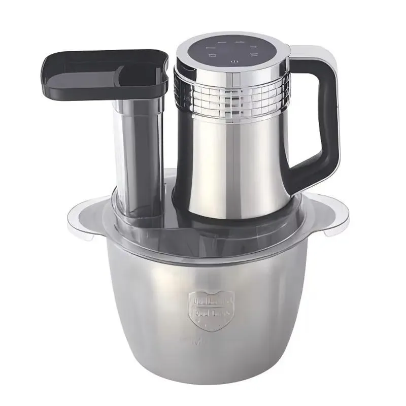 Electric Meat Grinder Stainless Steel Food Chopper Automatic Kitchen Mincer 2L 3L Capacity Home Use