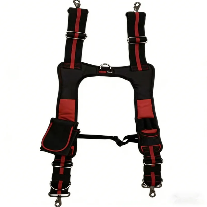 toolhuwei-建設作業用サスペンダー-ヘビーデューティー作業用ツールベルト-サスペンダー-調整可能なストラップ-耐久性のある作業用ベルト-安全ハーネス