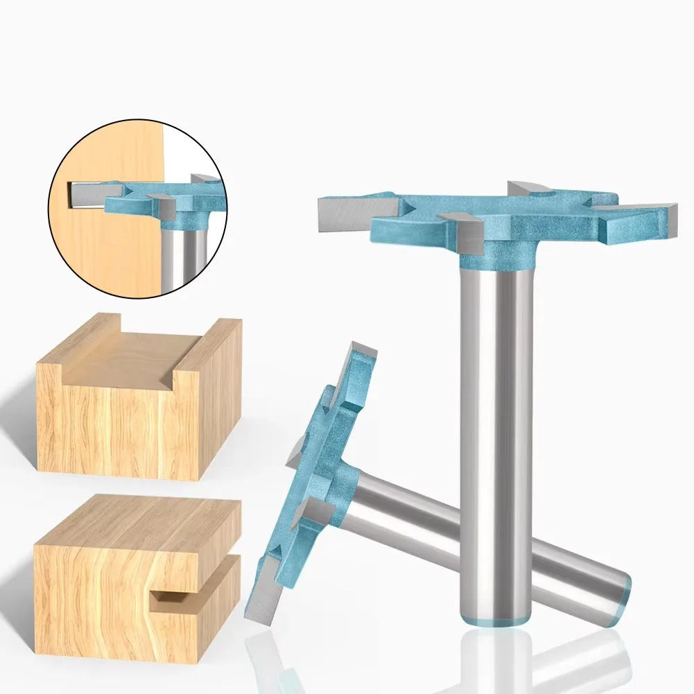 

1 PC 6mm 6.35mm Shank Router Bit Milling Cutter Milling Cutter for Wood Metal Carbide Router Bits Woodworking Tools 6mm Cutter