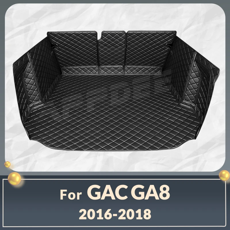 

Auto Full Coverage Trunk Mat For GAC Trumpchi GA8 2016-2018 17 Car Boot Cover Pad Cargo Liner Interior Protector Accessories