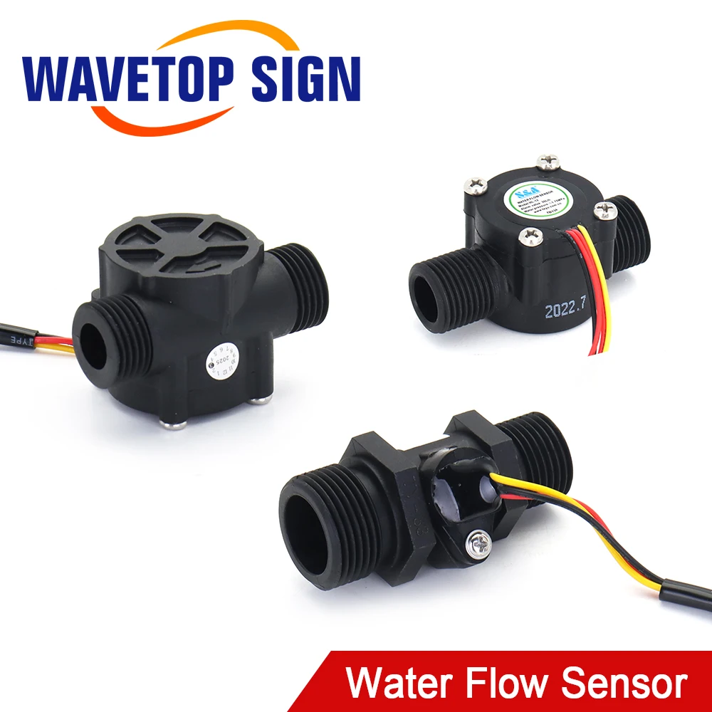 SignkoRay S&A Water Flow Switch Sensor HL-12 TY-12 TY-33 for S&A Water Chiller for CO2 Laser Engraving and Cutting Machine