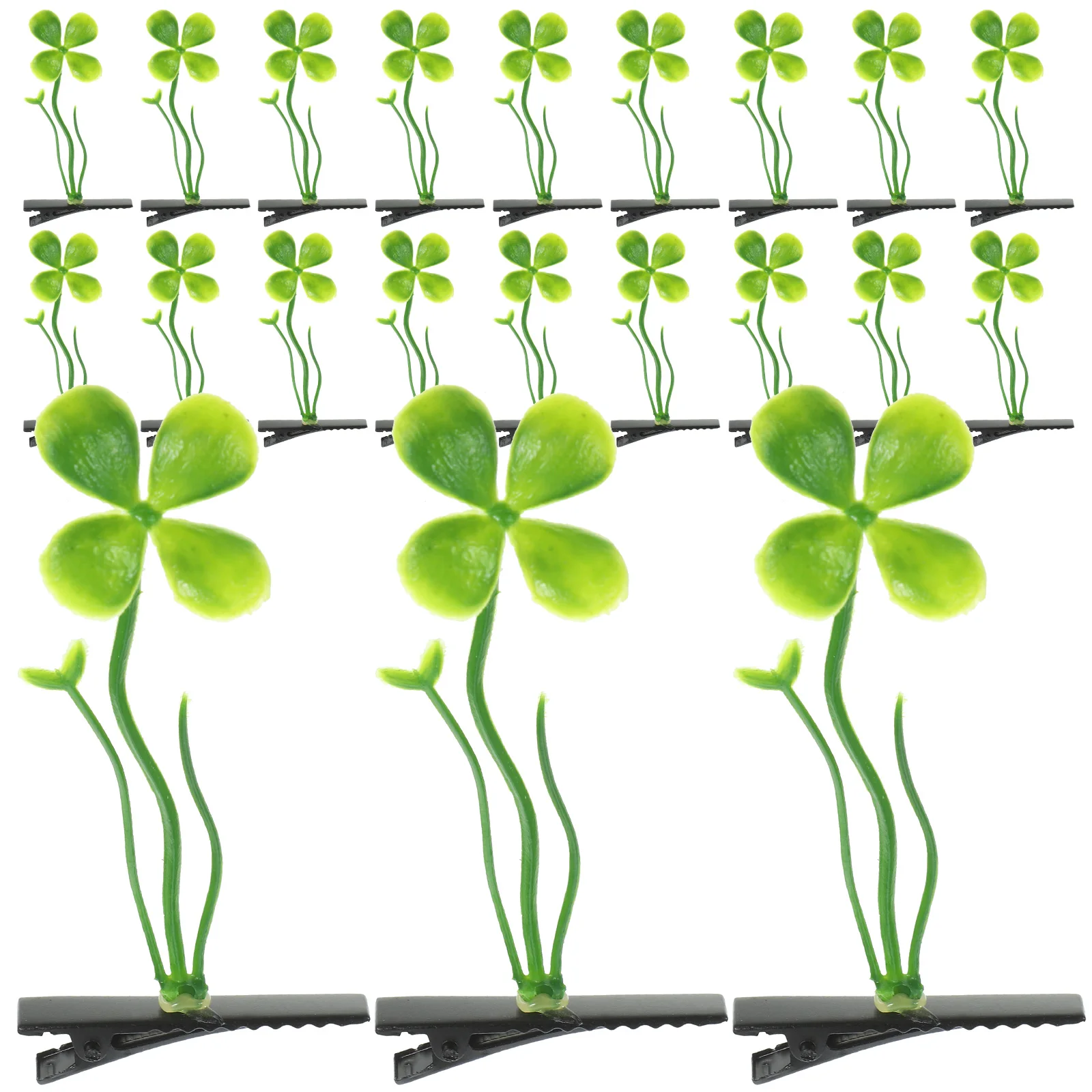 

30pcs Hairpins Plant Clips Sprout Barrettes Cute Accessories Teen Girls Grass Mini Plant Hair Clips Hair