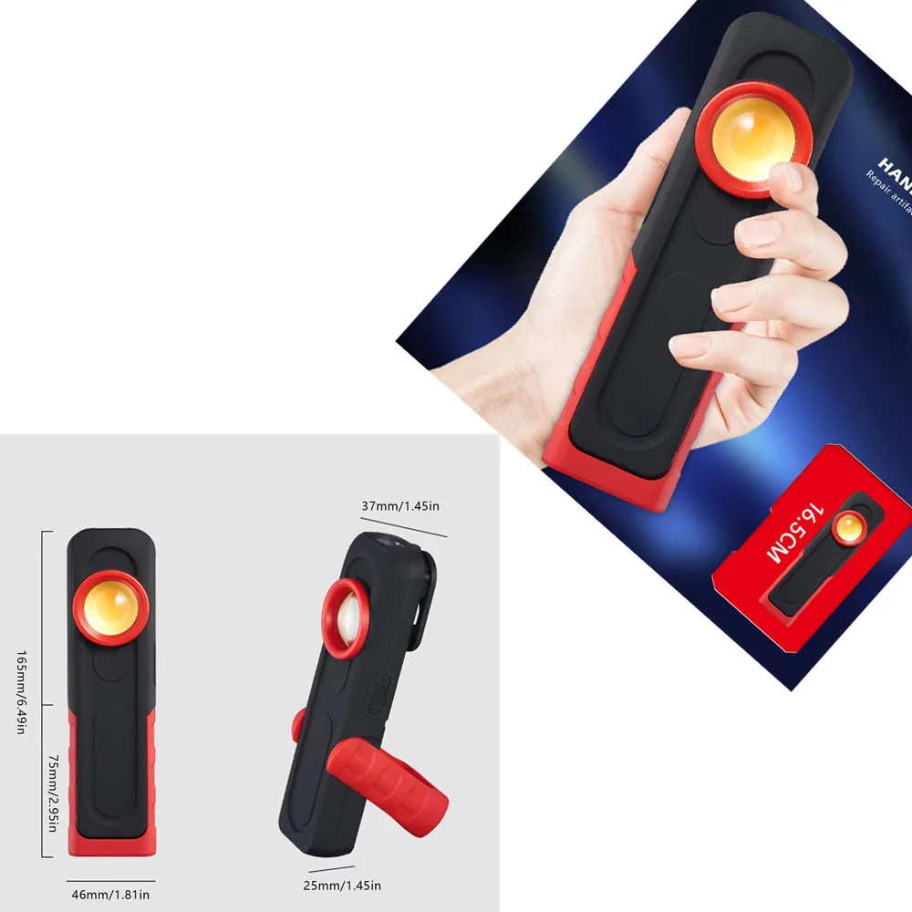 

Auto Repair Working Light Car Detailing Tool Multifunction Car Paint Finish Lamp Scan Swirl Magnetic Grip