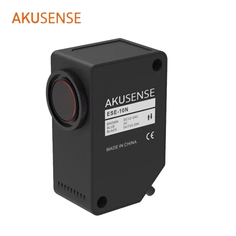 AkuSense Background Suppression Type Diffusive PC Normally Open 10mm Small Sensing Distance  Photocell Photoelectric Sensor