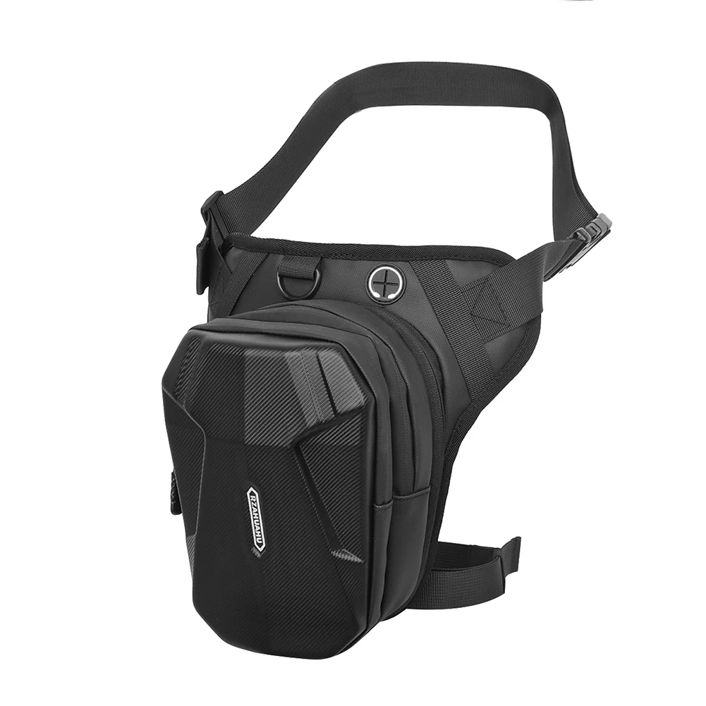 Borsa laterale per gamba a goccia per moto Guscio rigido Borse per marsupio per moto Borsa per cellulare impermeabile Accessori per moto