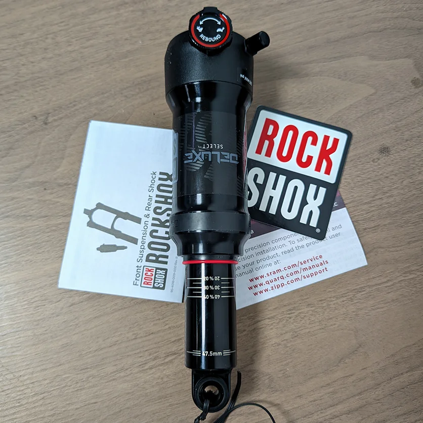 ROCKSHOX Deluxe Select AIR SPRUNG SHOCK 210 Rebound MTB BIKE REAR