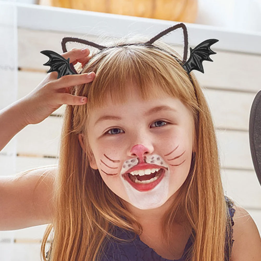 

20Pcs Wings DIY Embellishment Halloween Craft Accessories Spooky Bat Wing Applique Patches for Clothes Hats Backpacks