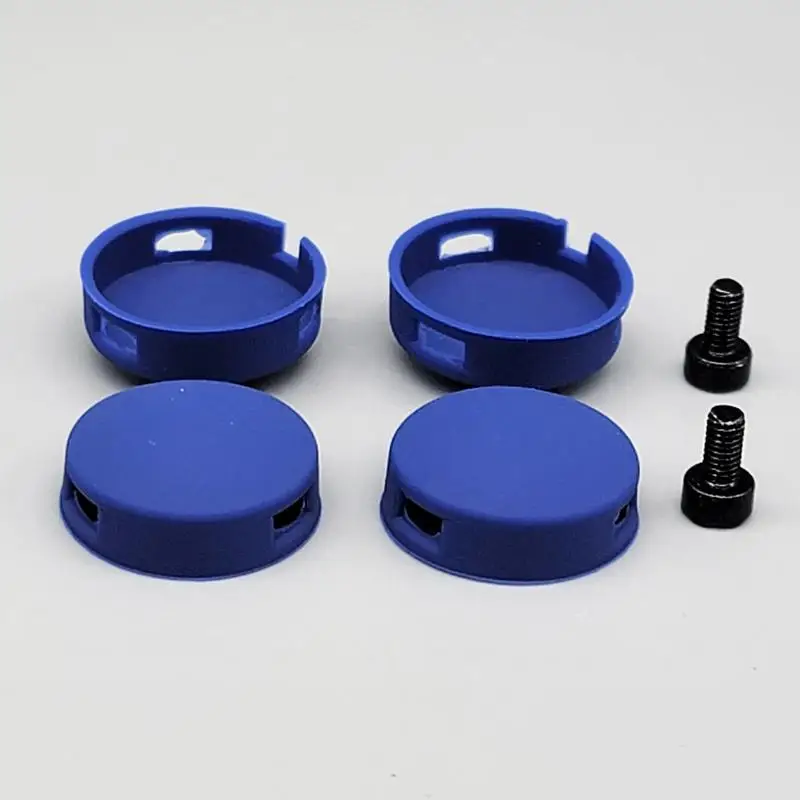 Doorbell Button Repair 4X Soft Doorbell Button Replacement Rustproof Replacement Set With 2 Screws For Video Doorbell