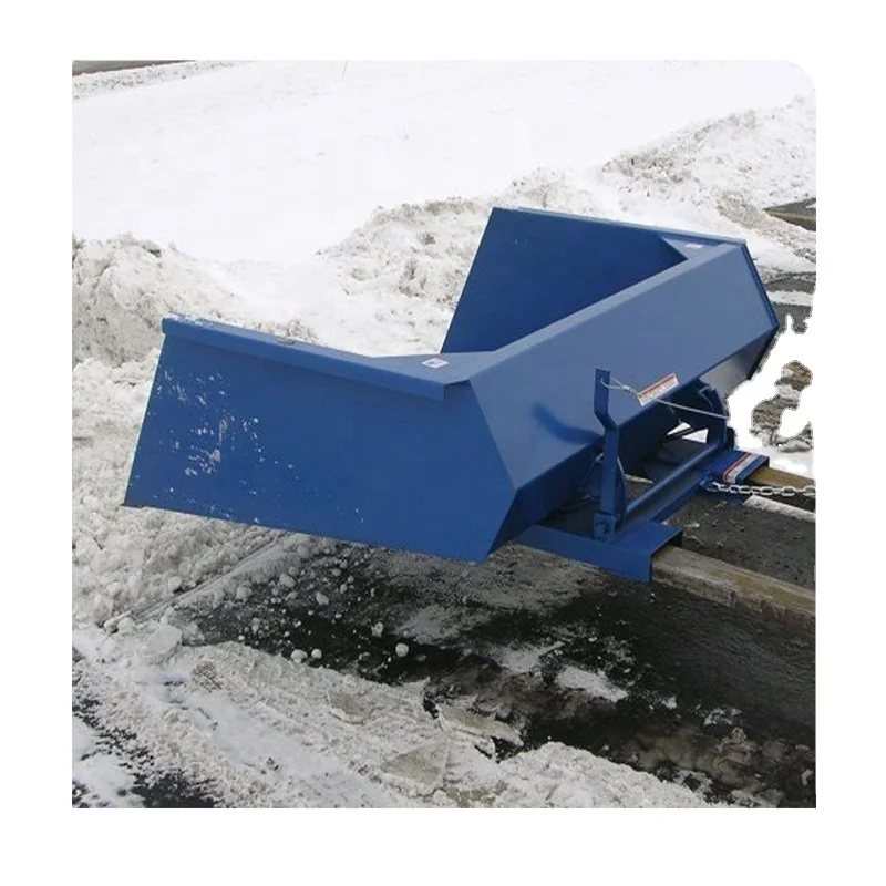 The 4-in-1 bucket Skid Steer Attachments Snow Bucket