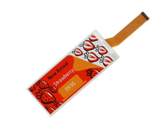 4.37-inch ink screen color four-color electronic paper low-power epaper interface SPI24P