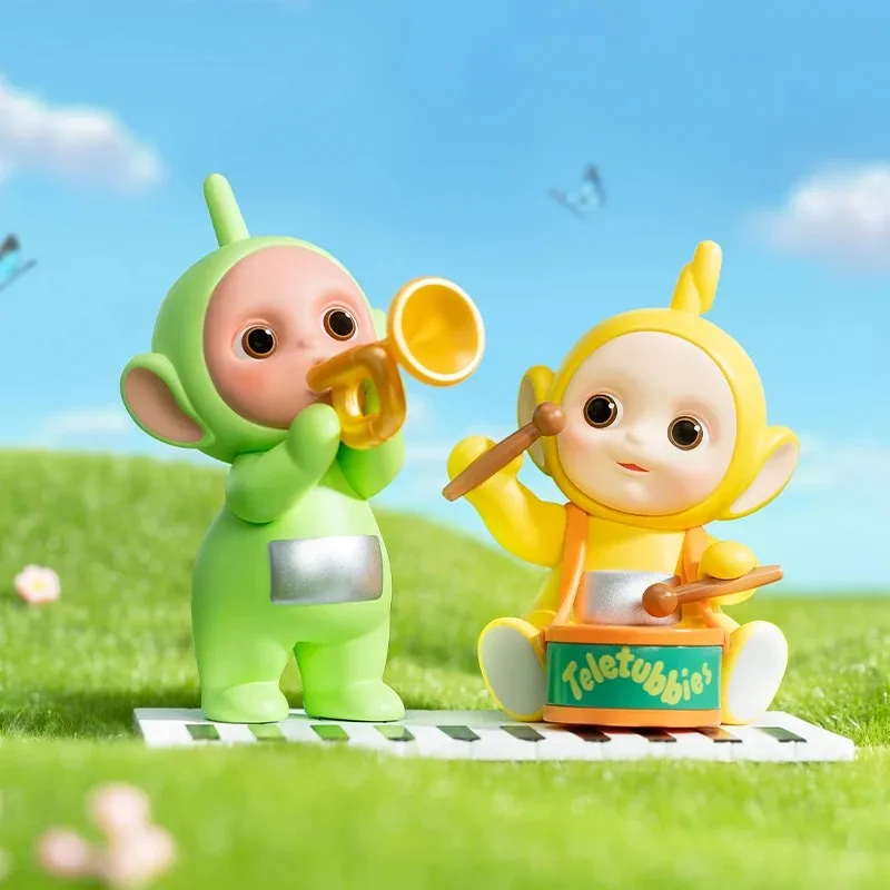 POP MART Teletubbies Companion Series Blind Box Toys Kawaii Anime Action Figure Caixa Caja Surprise Mystery Box Dolls Girls Gift