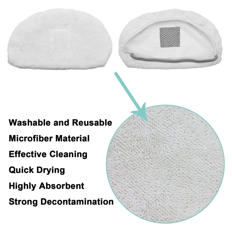Steam Mop Pads Mop For Bissell Powerfresh 1940 1806 1544 1440 2075 2685A 2814 Series