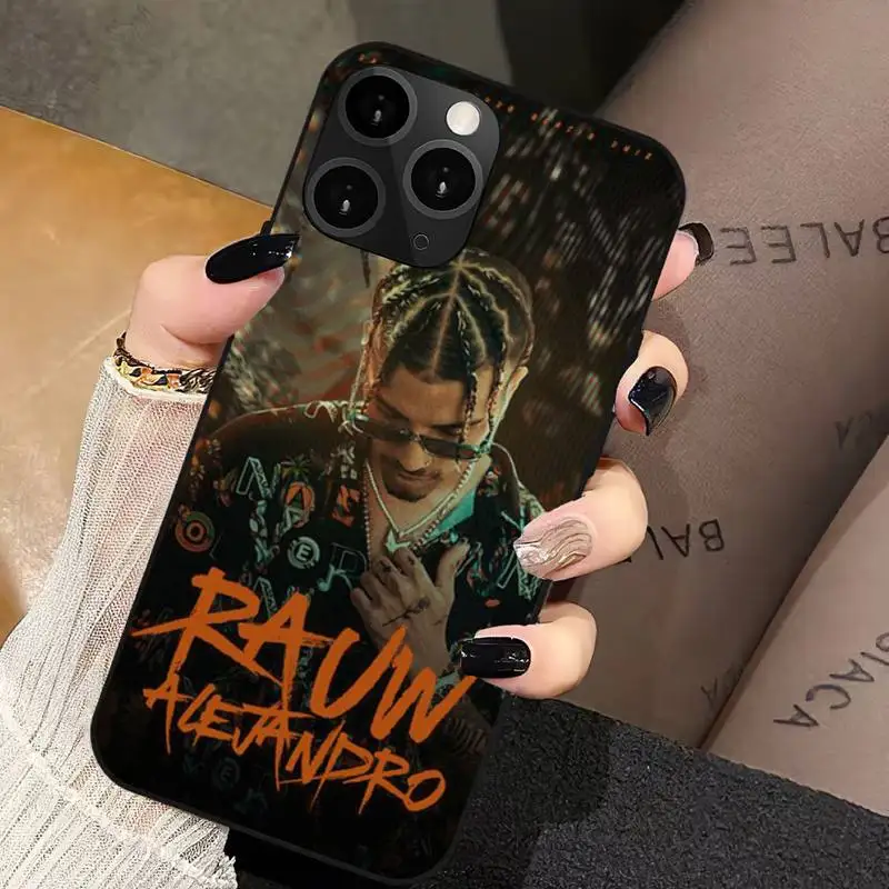 Rapper Rauw Alejandro Phone Case For iPhone 11 12 Mini 13 14 PRO XS MAX X XR 6 7 8  Plus Shell