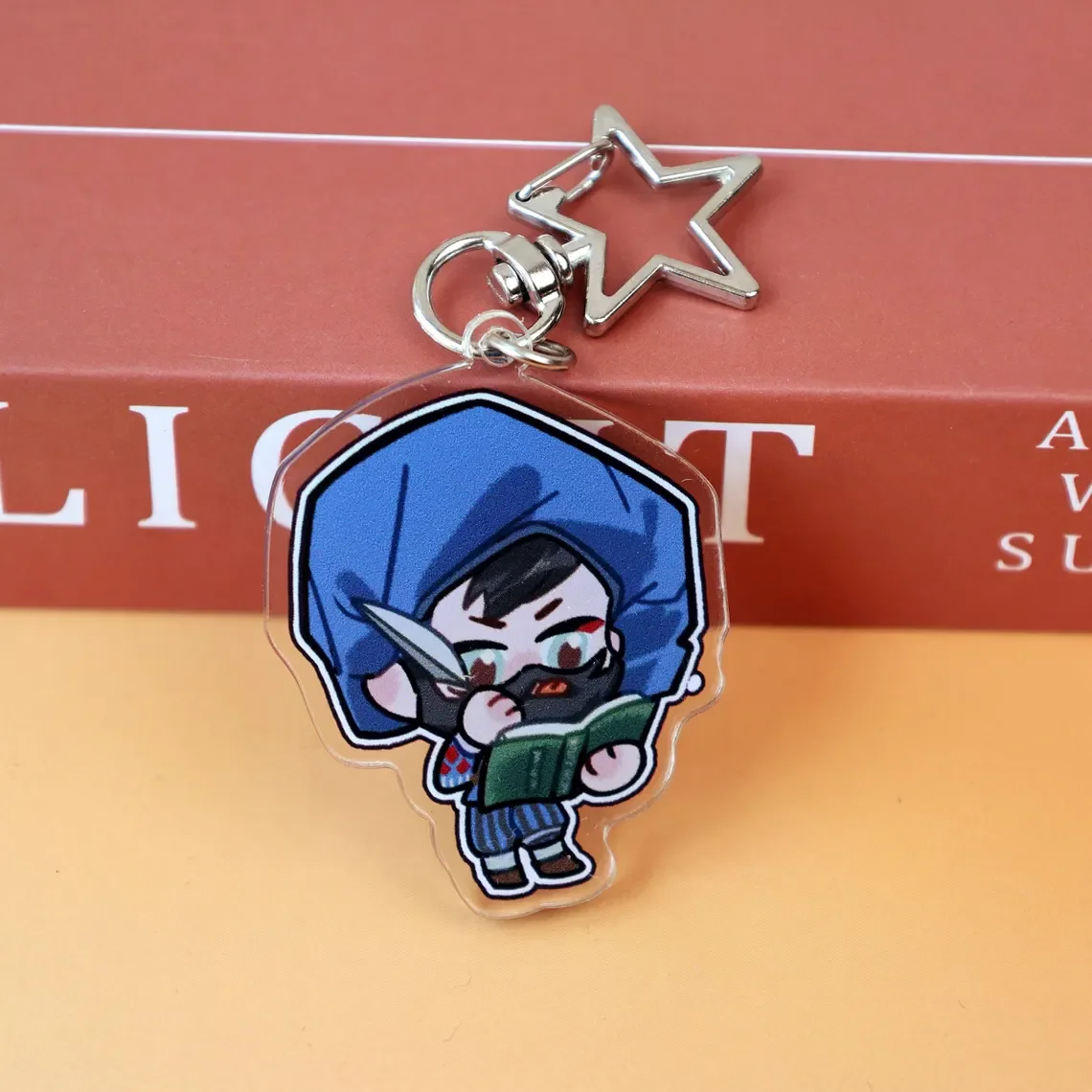 Bode's Gate 3Q Anime Style Acrylic Keychain Beautiful Backpack Pendant Ideal Game Player Gift Perfect Present