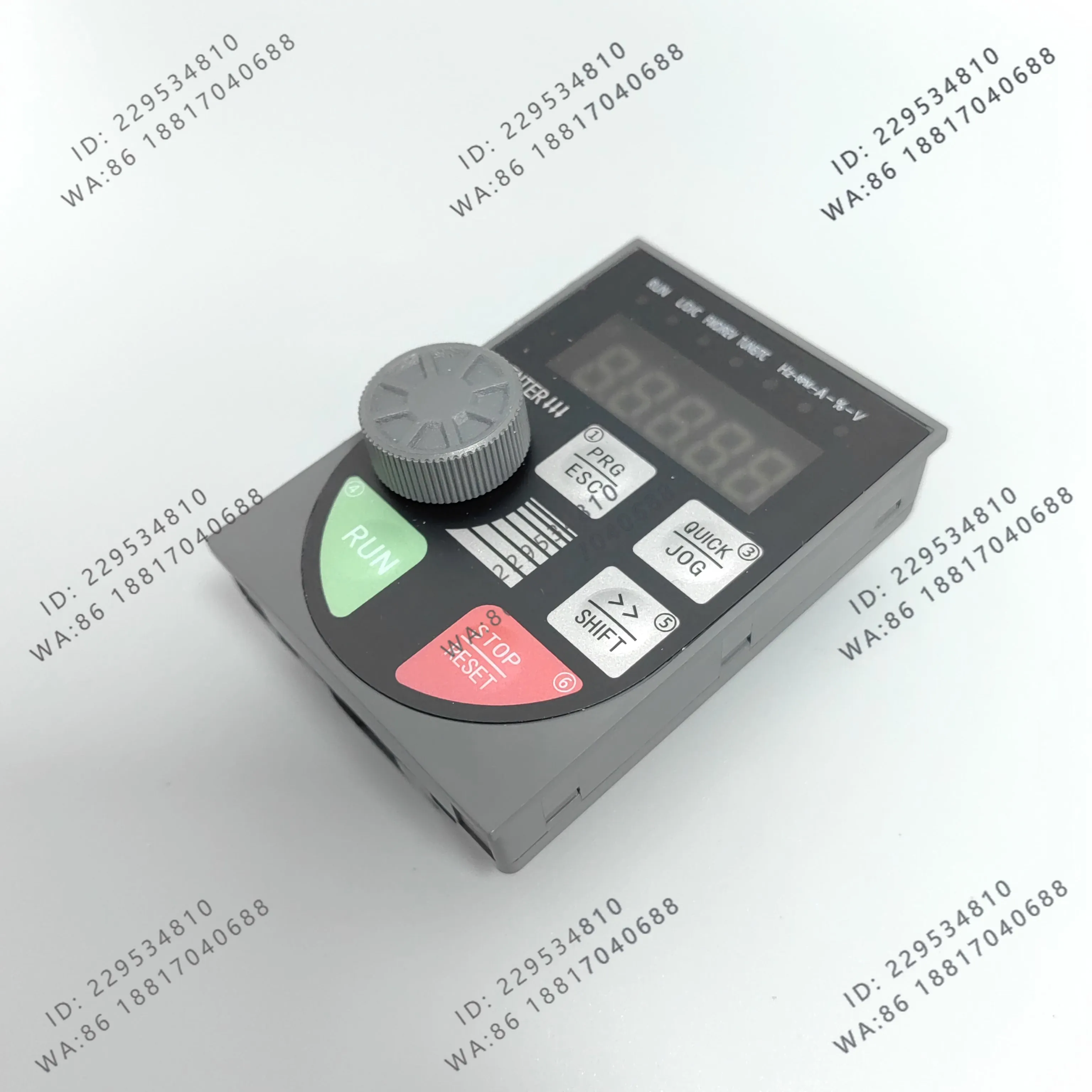 Brand new, frequency converter CM800 series external panel, operating keyboard/keyboard bracket