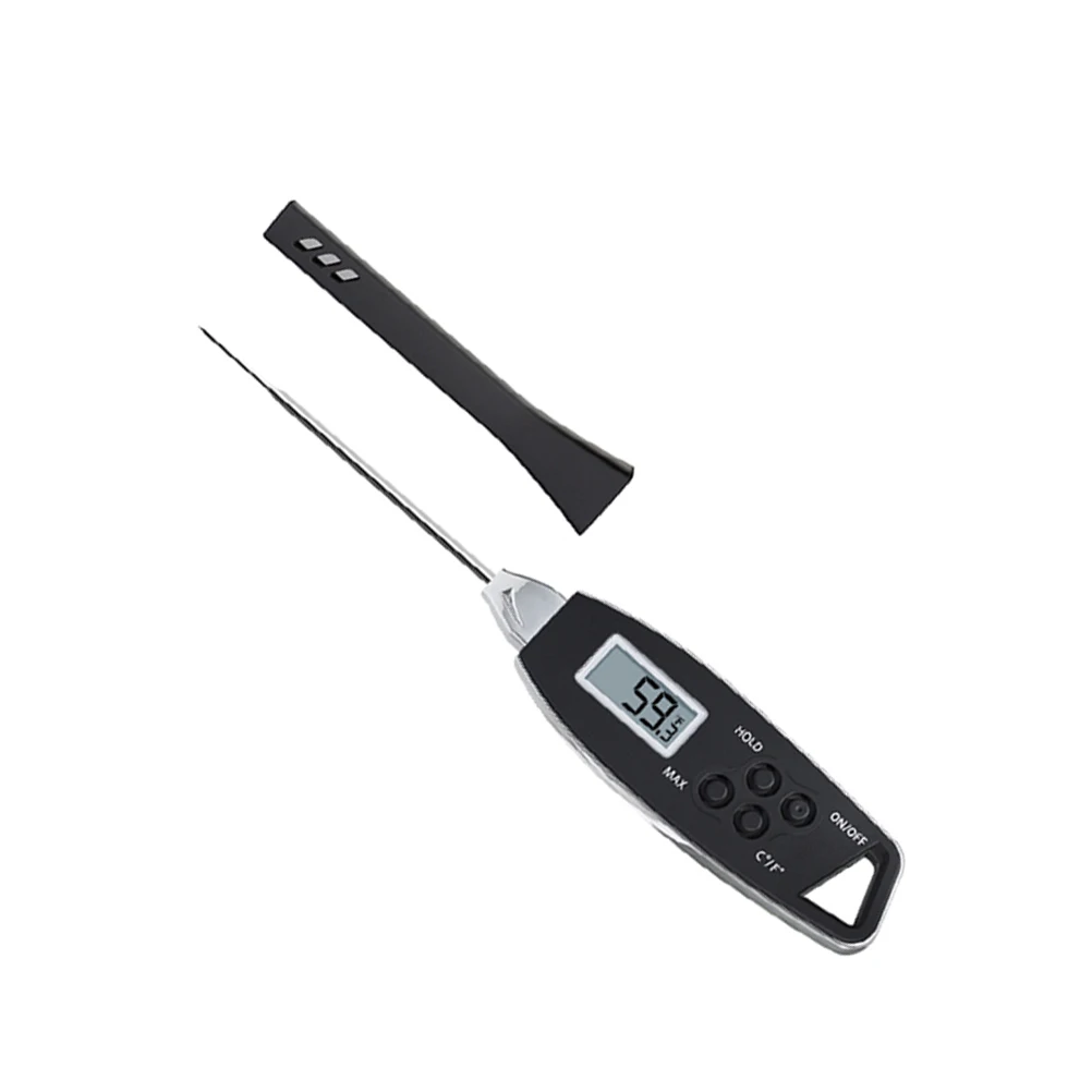 

Thermometer Instant Read ±05℃ Accuracy Waterproof Kitchen Cooking Meat Temperature Probe LCD Display Auto Power