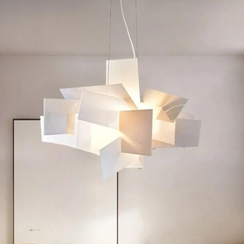 

Italy Replica Foscarini Lamp Big Bang Stacking Pendant Lights Postmodern Art Decor Red White D65cm LED Suspension Pendant Lamps