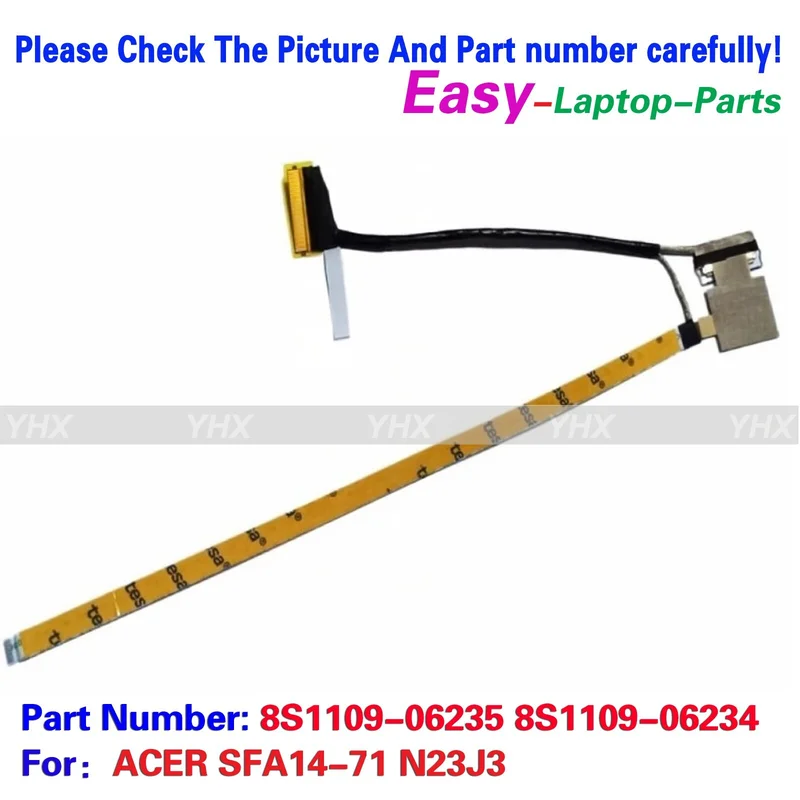 

Новый для ACER SFA14-71 N23J3 EDP-кабель 8S1109-06235 8S1109-06234 компоненты ноутбука
