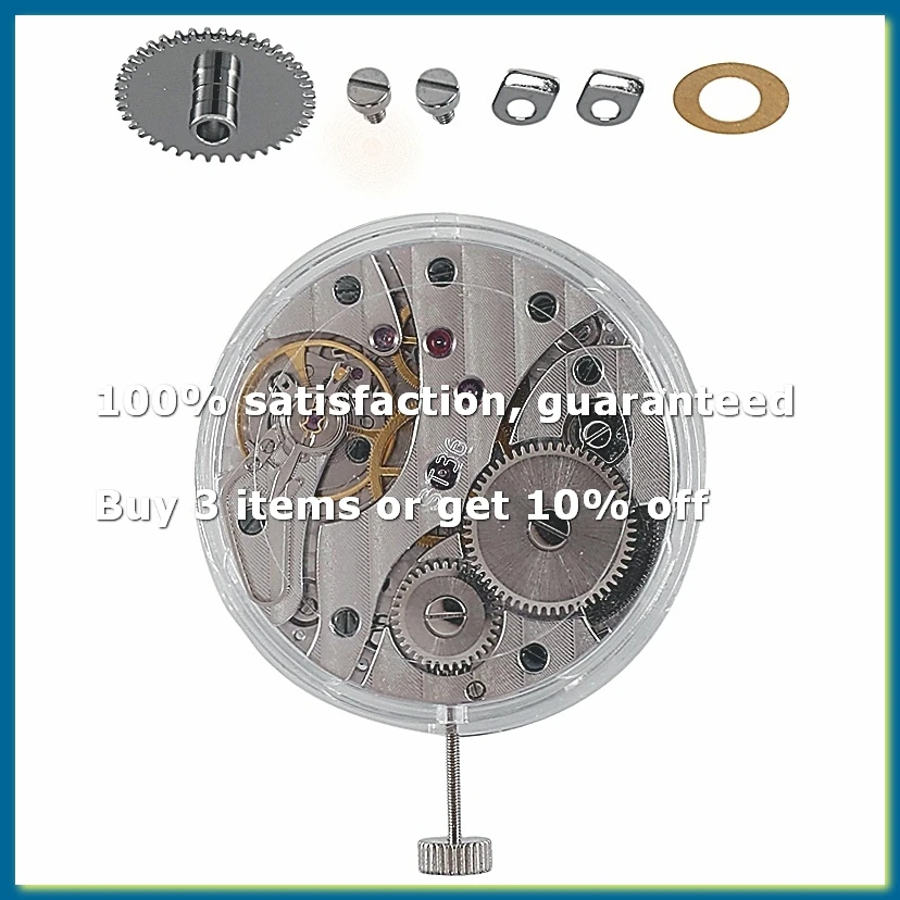 ●Watch Accessories Seagull ST3601 Homemade 6497 Movement Fine Tuning Manual Up-Chain Two-Pin Semi-Mechanical Movement-ABFB