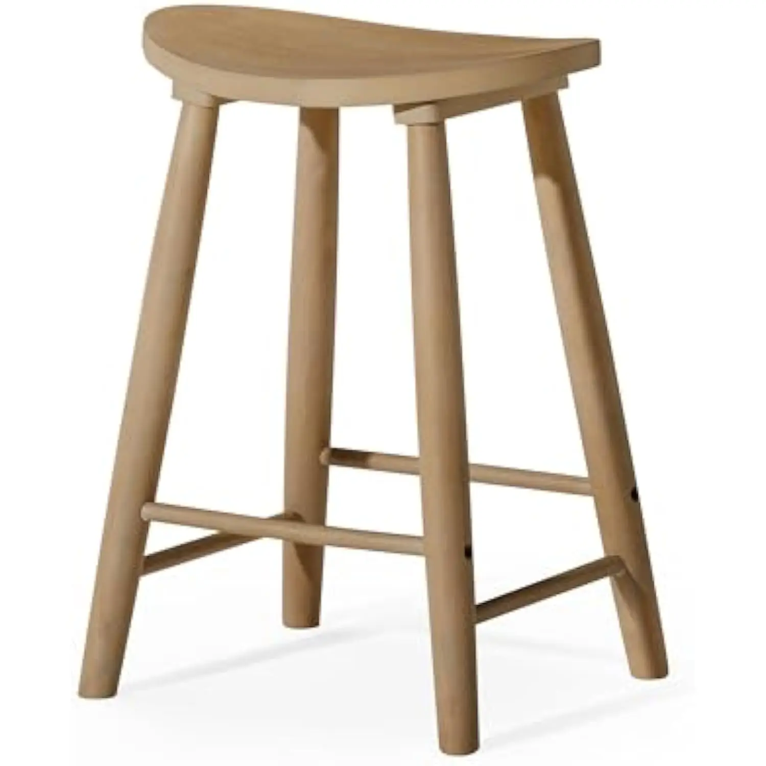 

Kitchen Bar Stool, Modern Farmhouse Wood Counter Barstool, Kitchen Island Counterstool, Counter Height Bar Stools for Kitchen,