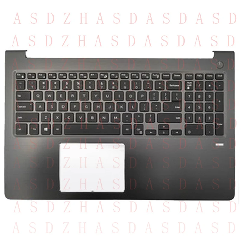 Z  For DELL Vostro 15 V5568 Backlit Keyboard Palmrest Upper Case with Fingerprint