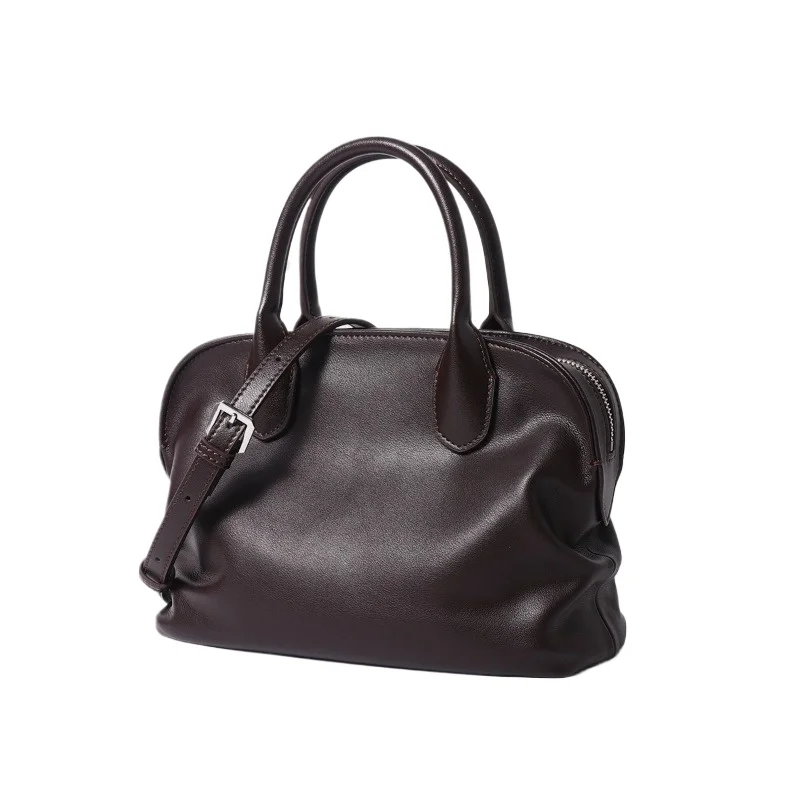 Luxury Shoulder Bag Work Soft Handbag for Women Genuine Leather Large Capacity Adjustable Strap Fashion Trend Durable
