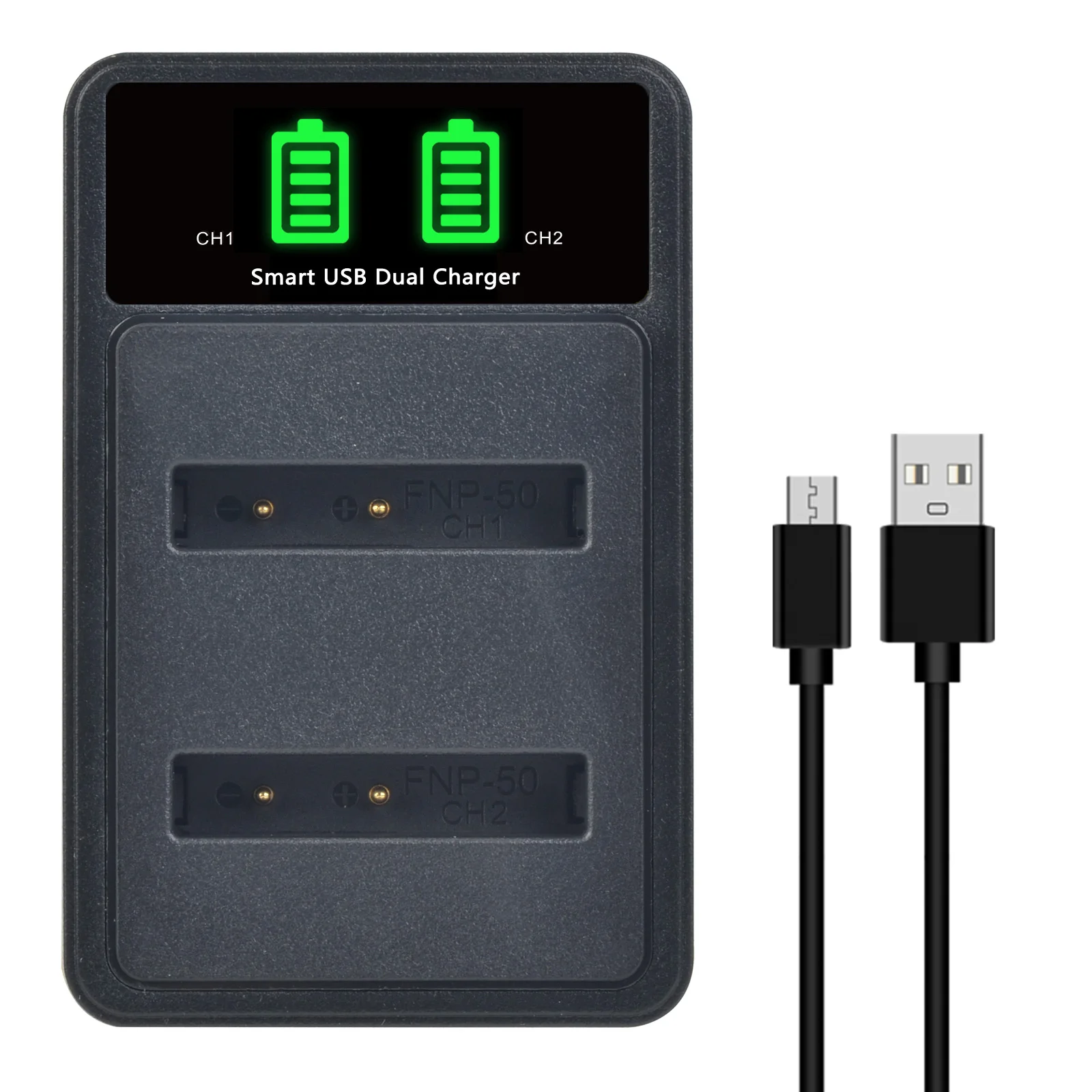 1500mAh NP 50 FNP-50 NP50 KLIC-7004 D-Li68 Camera Battery and Charger for FUJIFILM FinePix F100fd F200EXR F60fd F50fd F70EXR