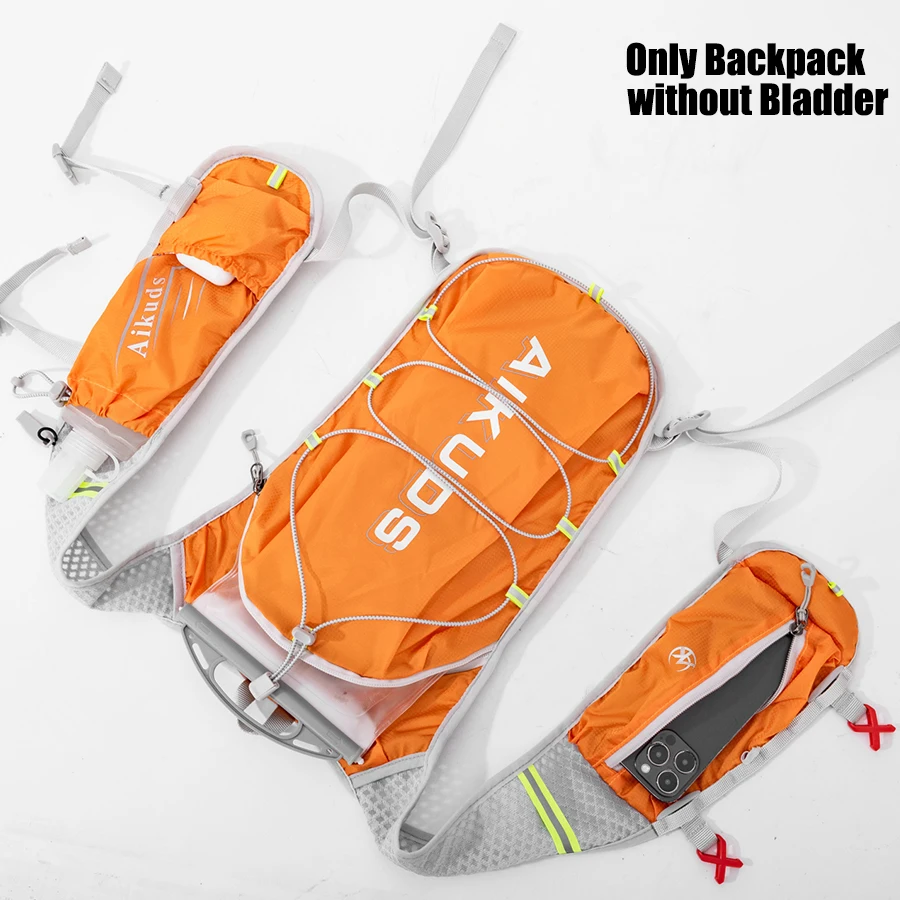 Running Hydration Vest ,Lightweight Insulated Pack with 500ml Soft Flask Daypack for Hiking Trail Running Cycling Race Marathon