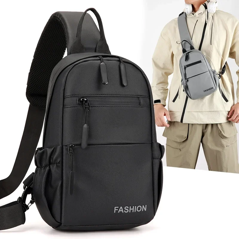 

2025 Men's Waterproof Crossbody Bag - Chest Sling Pack for Business Travel & Outdoor Sports - Durable & Stylish