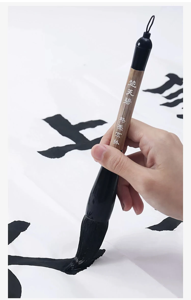 Chinesische Malerei Pinsel Anfänger Kalligraphie Zeichnung Bambus Stift Vorhang Filz Reis Papier Set Landschaft Zeichnung Schreiben Kunst Versorgung – Detail 26