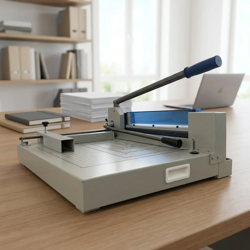 High Quality 440A Manual Metal Paper Cutter A3 440mm Width 50mm Thickness