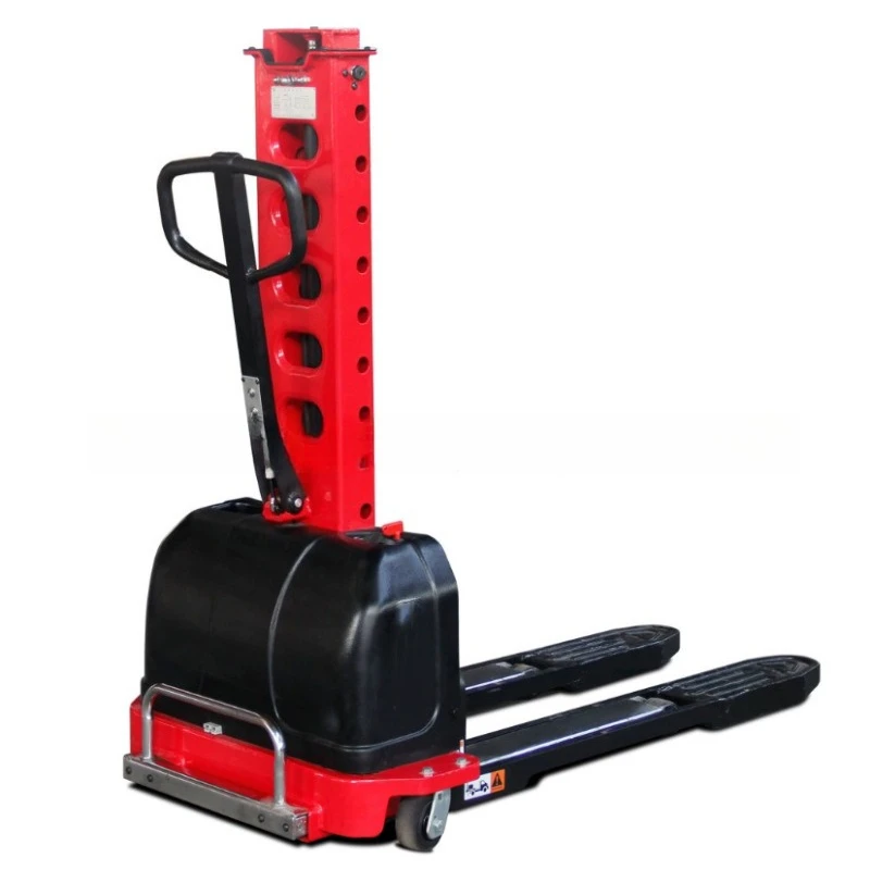 Semi-electric autologous climbing truck loading and unloading stacking lift forklift self-lifting loading and unloading cargo