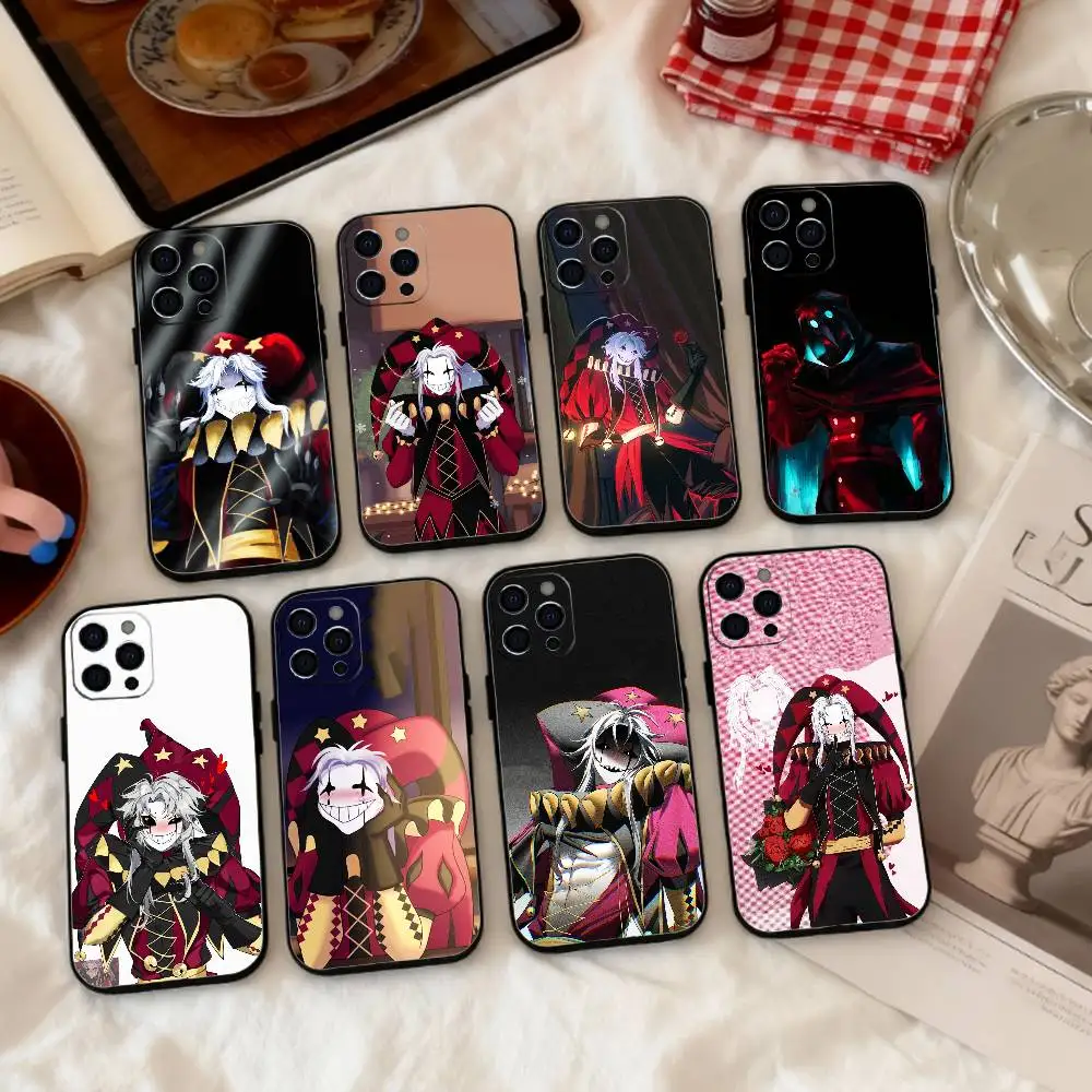 

cool T-The Freak Circus P-Pierrot Phone Case Silicone Soft For IPhone 17 16 15 14 13 12 11 X XR Plus Pro Max Plus