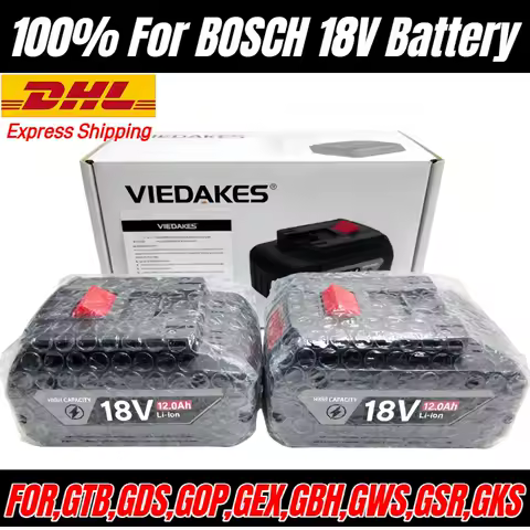 Dhl delivery For Bosch 18V battery 8.0Ah backup battery Draadloze professional system BA BAT609 BAT618 GBA 18v bosch battery