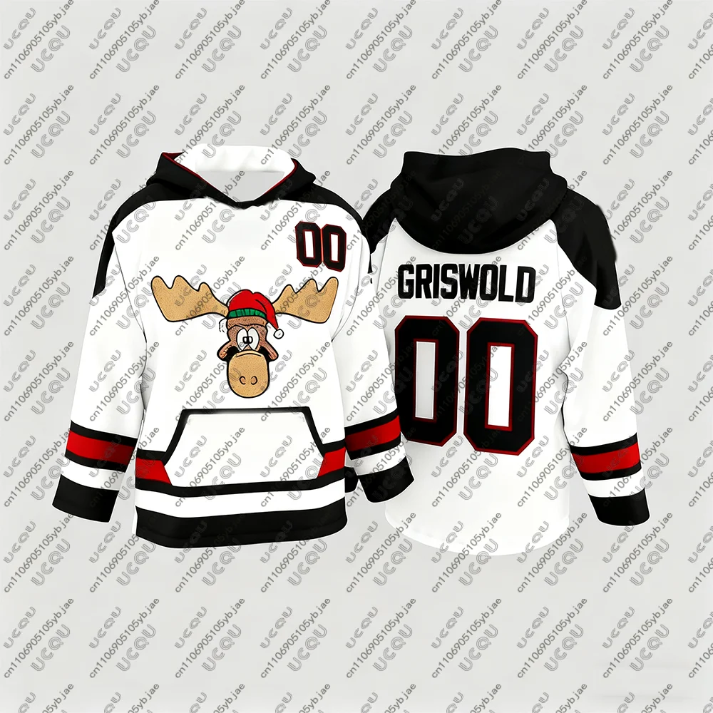 

Griswold Movie Hockey Jersey Tee Men Kids Male Top Boy Sports Gift Top Casual T Shirt X-Mas Christmas 00 Sweatshirts Hoodie 2026