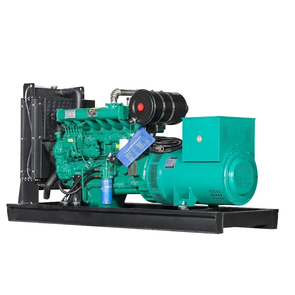 Customized 50kva 60kva 70kva 80kva Generator Silent Open Type Diesel Generator Set Good Quality Low Price Natural Gas Power Gene