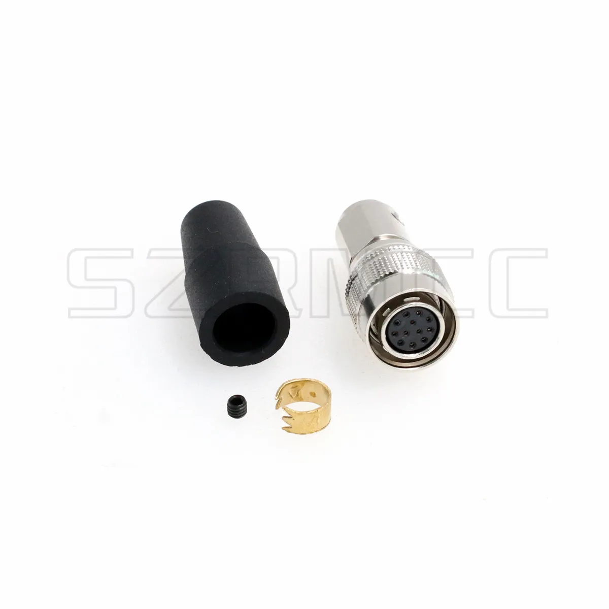 Hirose 12 Pin Female HR10A-10P-12S Push-Pull Self-Locking Connector Plug for Sony Basler CCD GIGE Industrial Camera