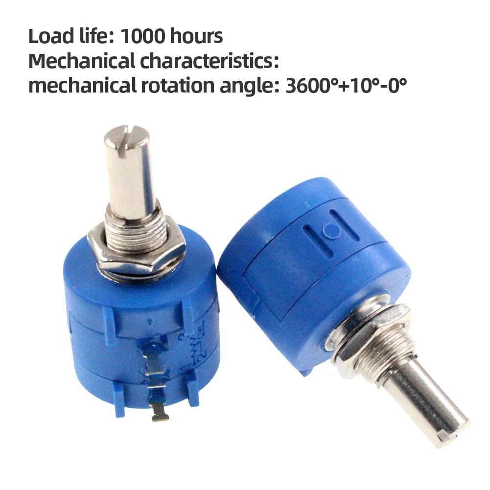1/5/10PCS 3590S-2-103L 103 102 104 503 3590S 10K 1K 100K 50K 옴 정밀 멀티 턴 전위차계 10 링 가변 저항기